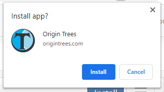 origin-trees-install-pwa-message