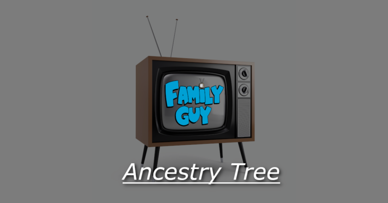 Family Guy ancestry tree poster